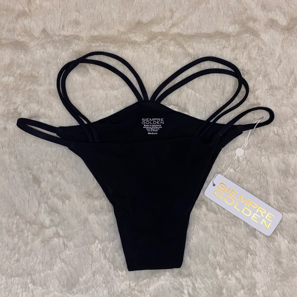 Half Moon Bottoms (strappy bikini bottoms only)